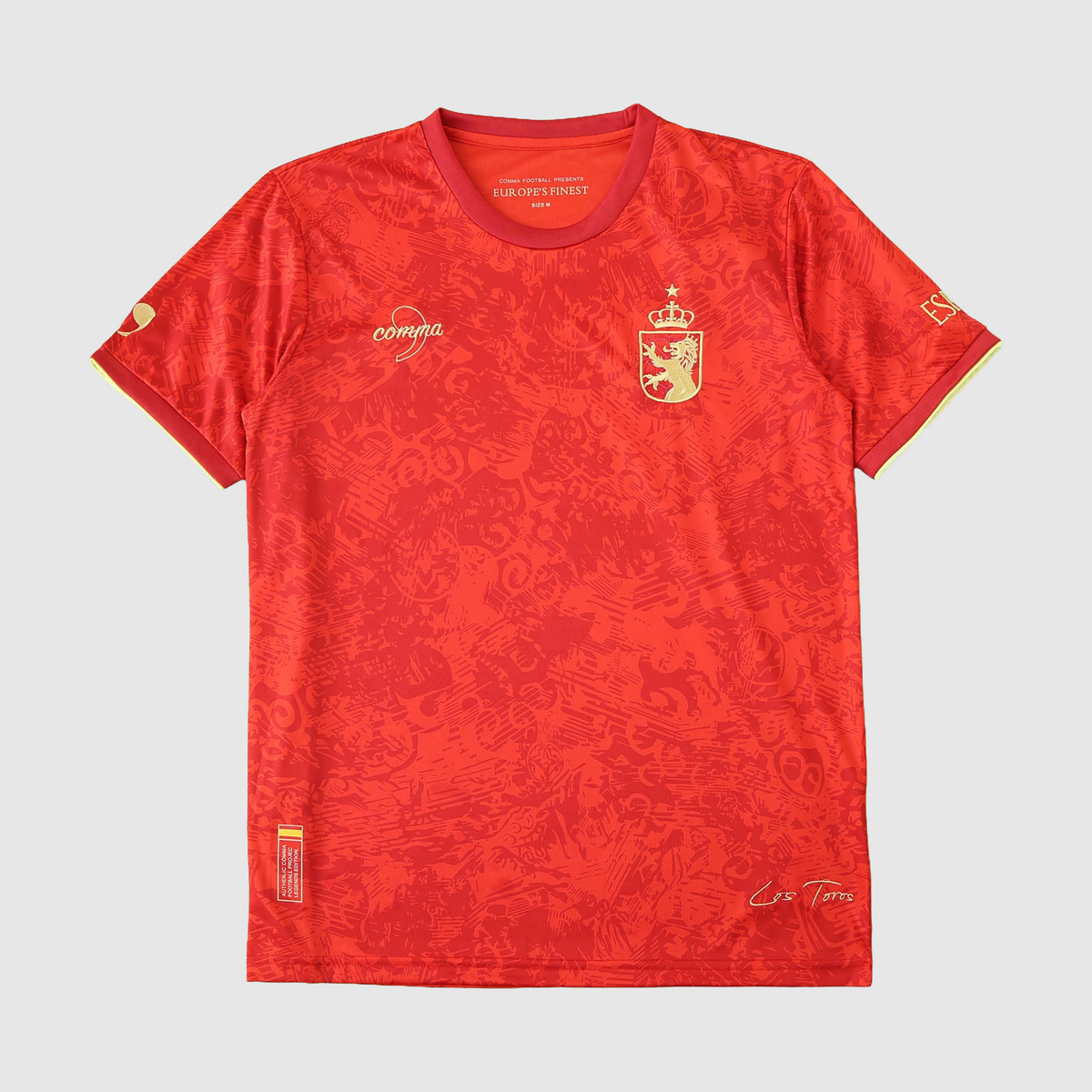 Special Edition Royal Crest Red Men's Shirt