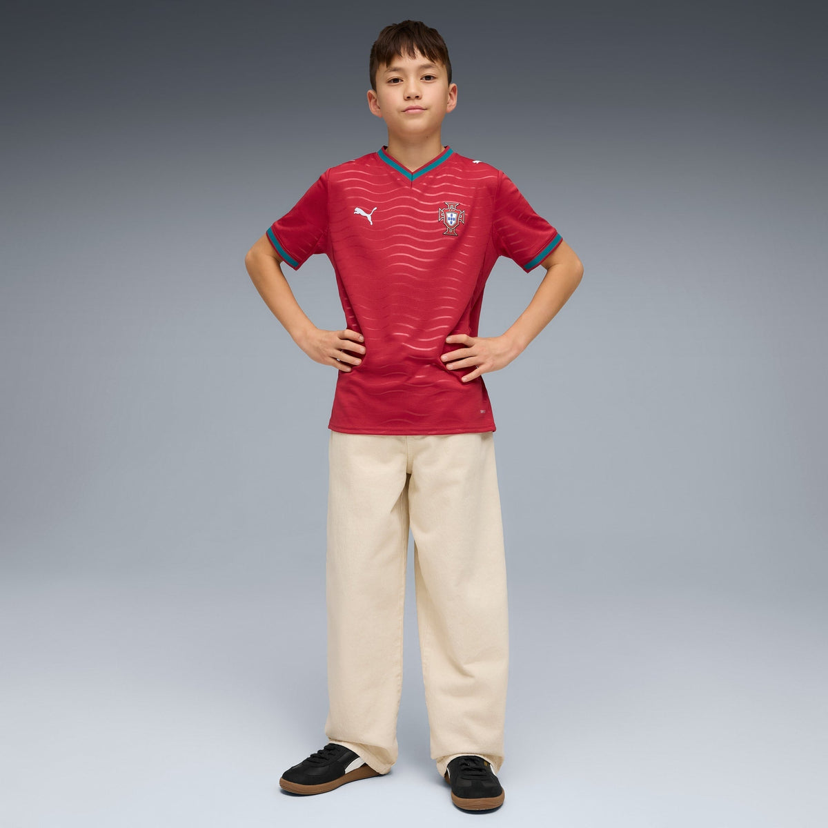 Home 26/27 Kids Shirt Kit